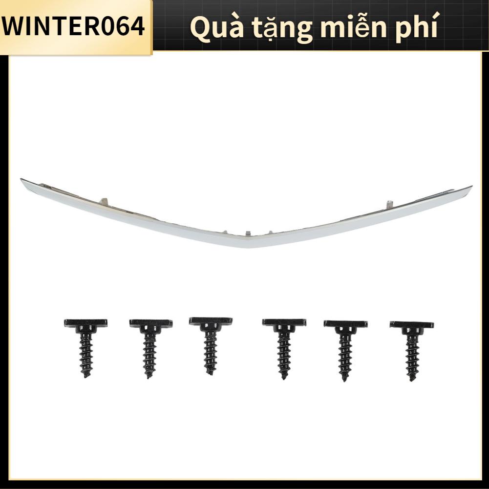 Winter064 Ốp cản trước Lưới tản nhiệt Moulding Trim 1235120 Chrome Cover Frame cho SRX 2010 đến 2016