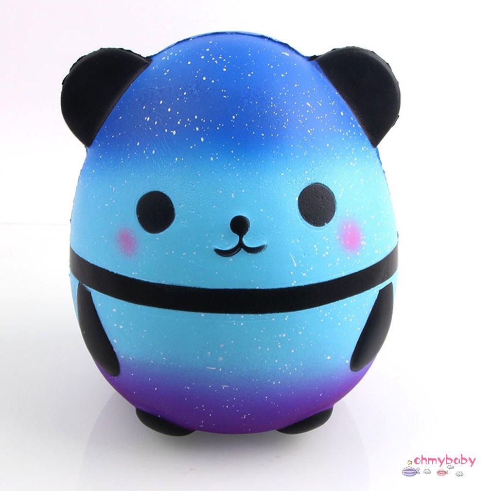 [InStock] Chống Căng Thẳng Squishy Mô Phỏng Đầy Sao Gấu Trúc Xanh Đàn Hồi Chậm Đồ Chơi Trẻ Sơ Sinh Ngộ Nghĩnh Bóp Tinh Tế Bộ Sưu Tập Em [Z/5]