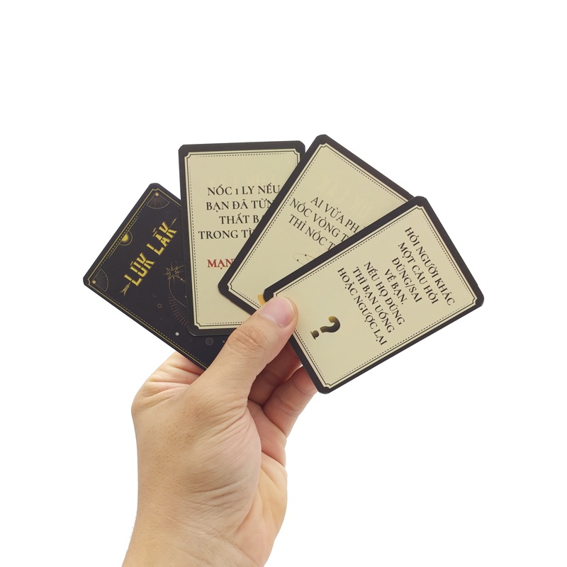 Bộ Bài Drinking Games Truth Or Dare Lúk Lắk - ZHouse LL2X - Màu Xanh