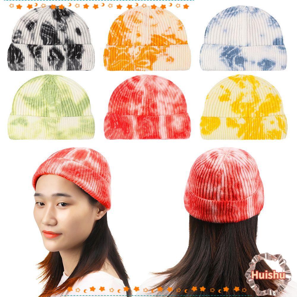 Mũ Dệt Kim Unisex Co Giãn Phong Cách Hip Hop Thời Trang Thu Đông