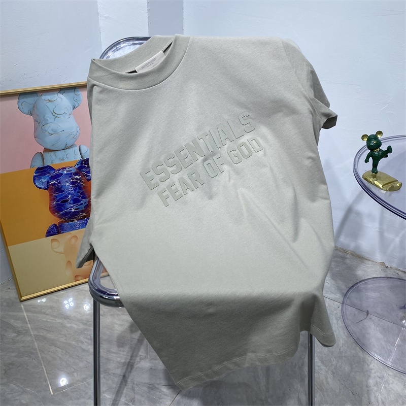 F &amp; O &amp; G88-Trend Áo Thun Tay Ngắn In LOGO Nhiều Chữ ES &amp; SEN &amp; TIALS flocked Thời Trang Đường Phố Cổ Điển Dành Cho Nam Và Nữ