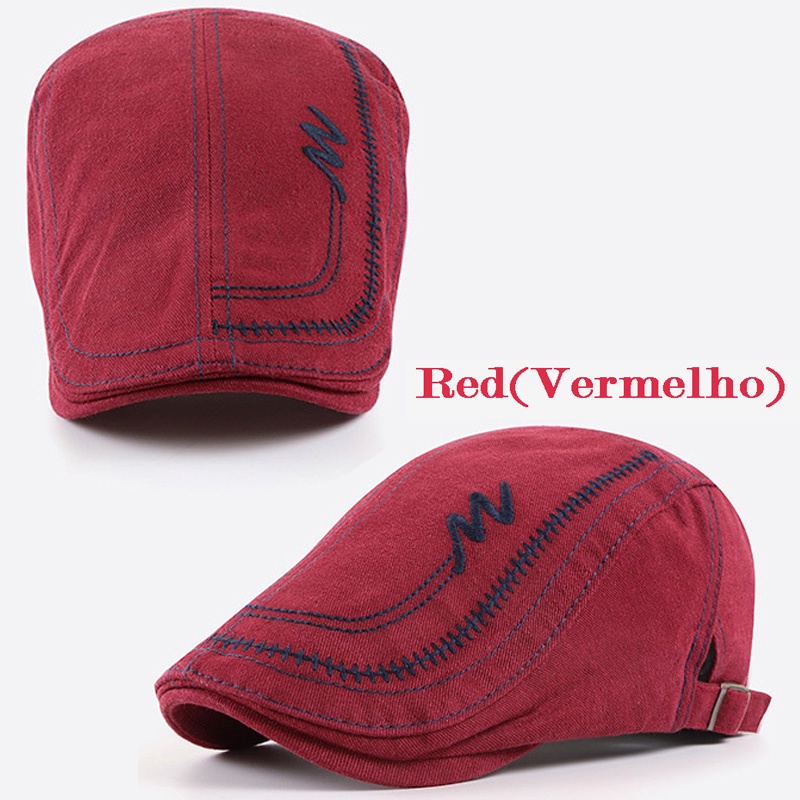 Mũ Beret Cotton Chống Nắng Cho Nam Nữ