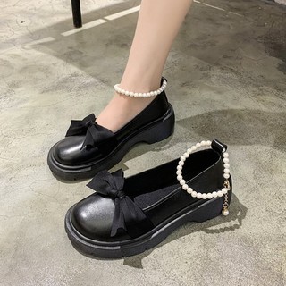 Giày Búp Bê Da Đế Bằng Thời Trang Cho Nữ