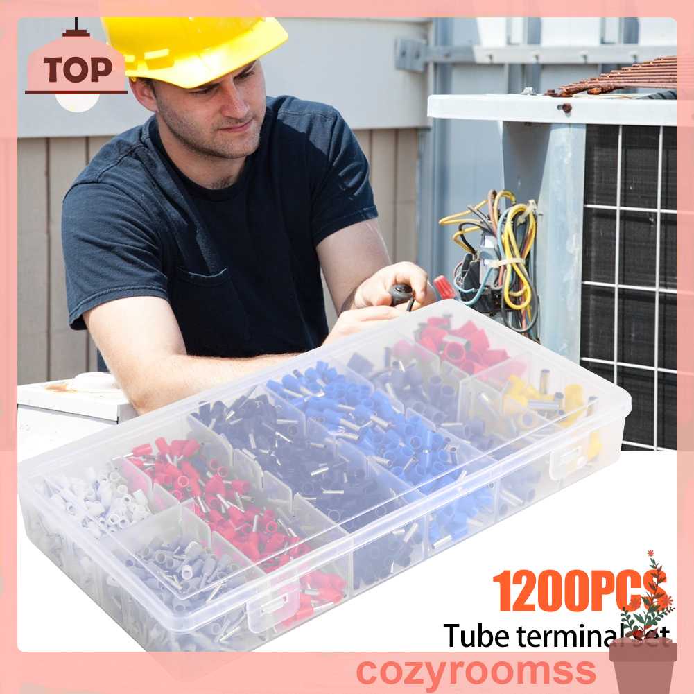 Set 1200 Ống Nối Dây Điện Cách Điện Chuyên Dụng