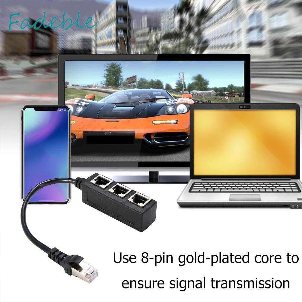 Bộ Chia / KếT NốI MạNg LAN RJ45, 1 ĐầU CắM Sang 3