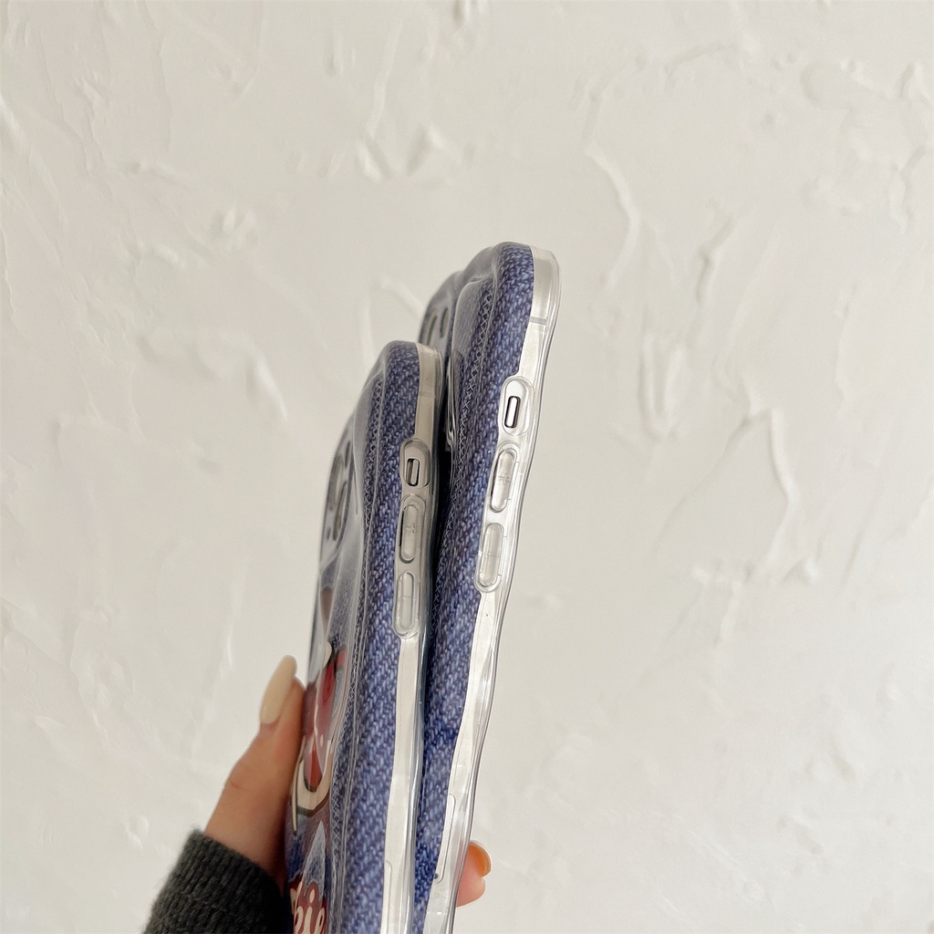 Ốp Điện Thoại TPU Chống Sốc Hình Bánh Quy / Sữa / Bánh Bulge Cho IPhone 14 13 12 11 Pro Max