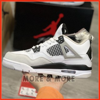 Giày Jd 4 1st Retro White, jordan 4 chất lượng Best, full phụ kiện chuẩn, túi xách