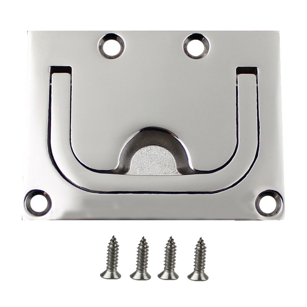 Tay Nắm Ngăn Kéo Tủ Bằng Thép Không Gỉ 7.6X5.7X2CM