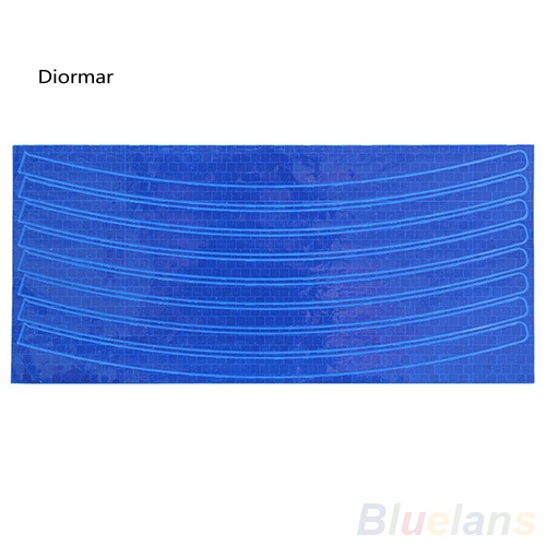 Miếng Dán Phản Quang Trang Trí Vành Bánh Xe Đạp Leo Núi