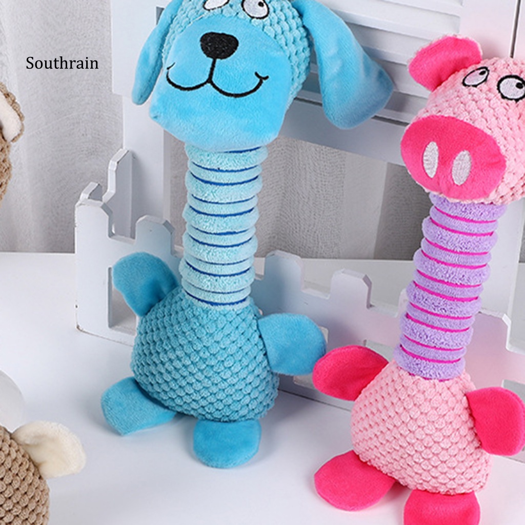 Thú Nhồi Bông Hình Động Vật BB Có Âm Thanh Chống Cắn Cho Thú Cưng