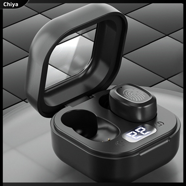 Tai Nghe Nhét Tai Bluetooth Không Dây BY18 Tws Kiểm Soát Tiếng Ồn Màn Hình Kỹ Thuật Số