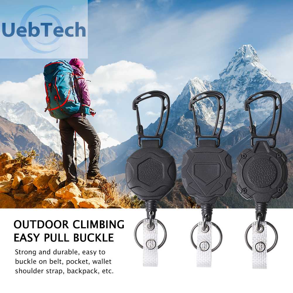 Móc Khóa Có Thể Thu Gọn Chống Thất Lạc Đa Năng Tiện Dụng