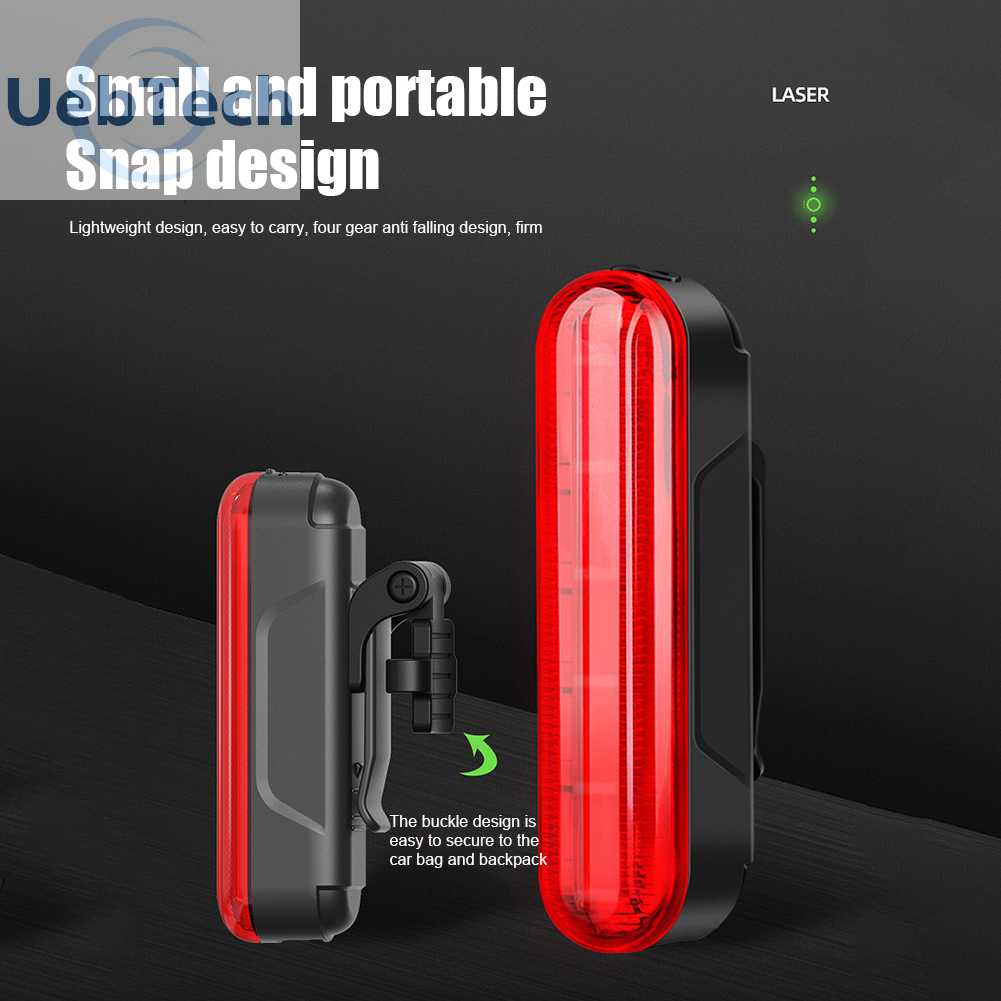 Đèn Phanh Xe Đạp 30LM Cảm Biến Ánh Sáng 450mAh