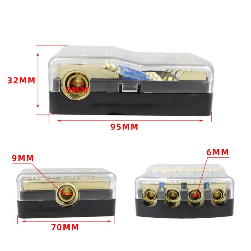 [Fenteer1] Giá Đỡ Cầu Chì Anl Mini Thay Thế 12V 60A Cho Xe Hơi