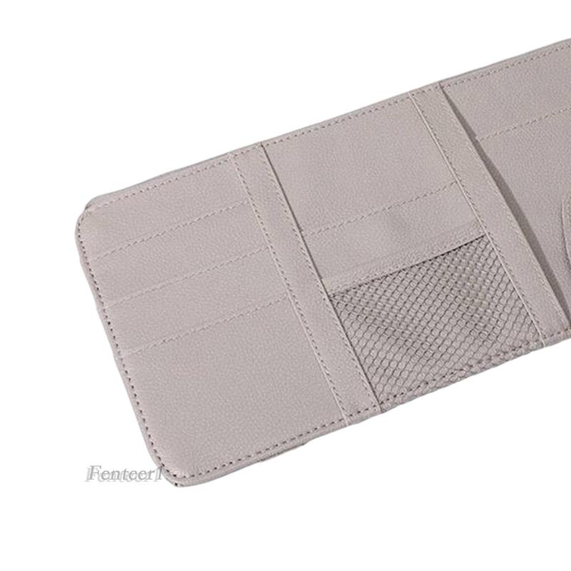 Túi Đựng Tài Liệu Màu Đen Có Khóa Kéo Fenteer1 Cho Xe Hơi