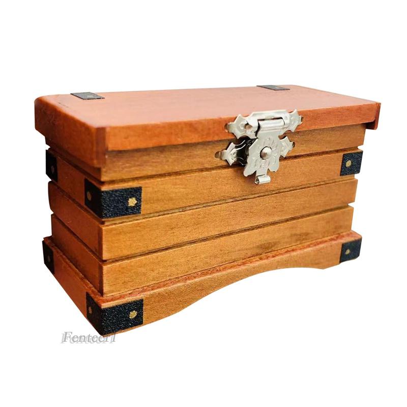 [Fenteer1] Nội Thất Gỗ Trang Trí Phòng Kích Thước 7.5x4.2x3.7cm