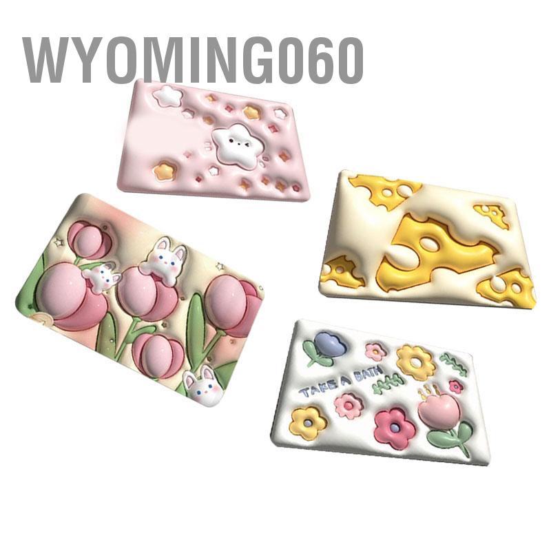 Wyoming060 Diatomaceous Earth Floor Mat 3D Visual Thấm nước Nhanh chóng khô Sàn cho Phòng tắm