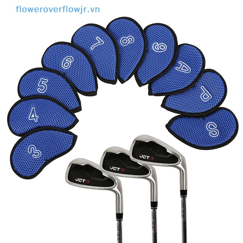Bộ 10 Vỏ Bọc Bảo Vệ Đầu Gậy Đánh Golf Chuyên Dụng