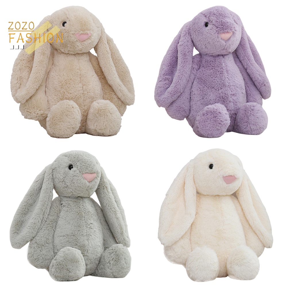 Thỏ Nhồi Bông Tai Dài Dễ Thương Dùng Làm Quà Tặng