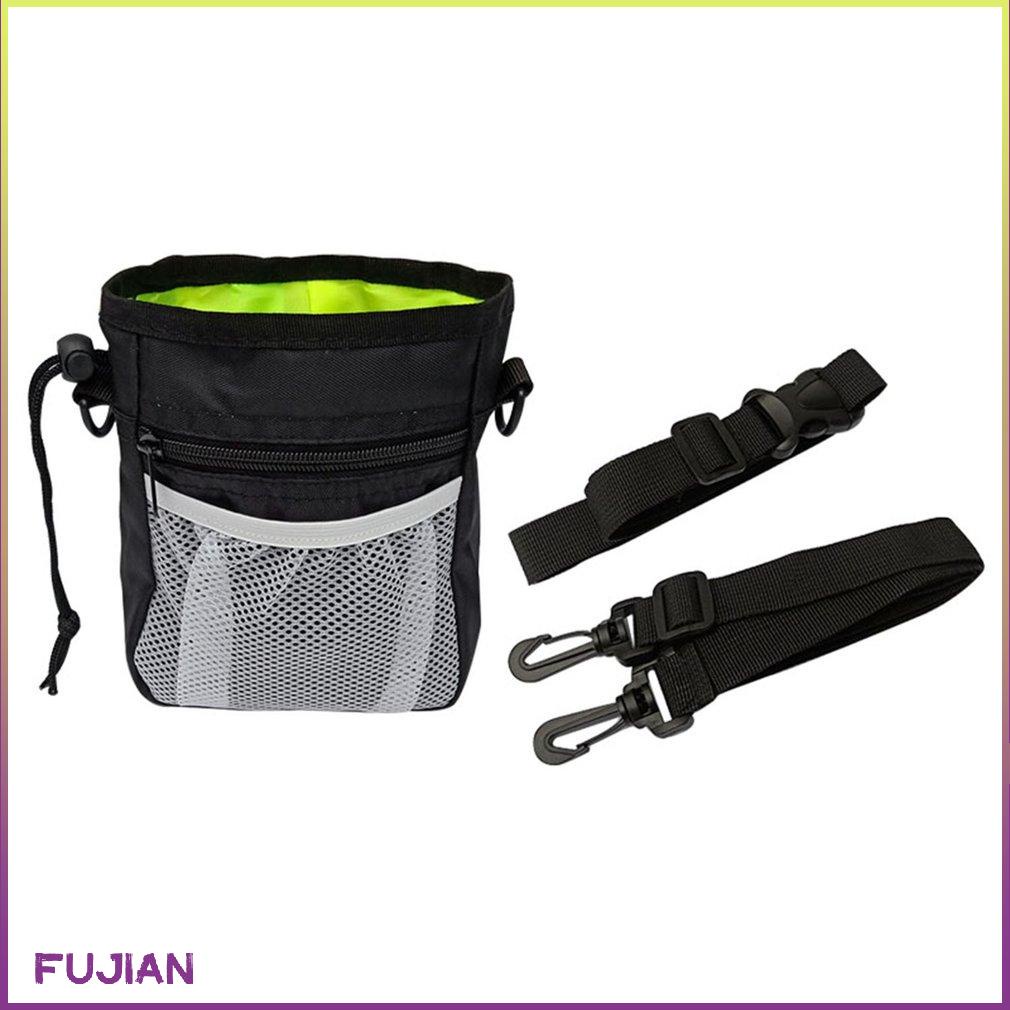 Dog Treat Training Pouch With Poop Bag Dispenser Pet Dogs Snack Food Large Capacity Pack Adjustable Strap [B/3]
