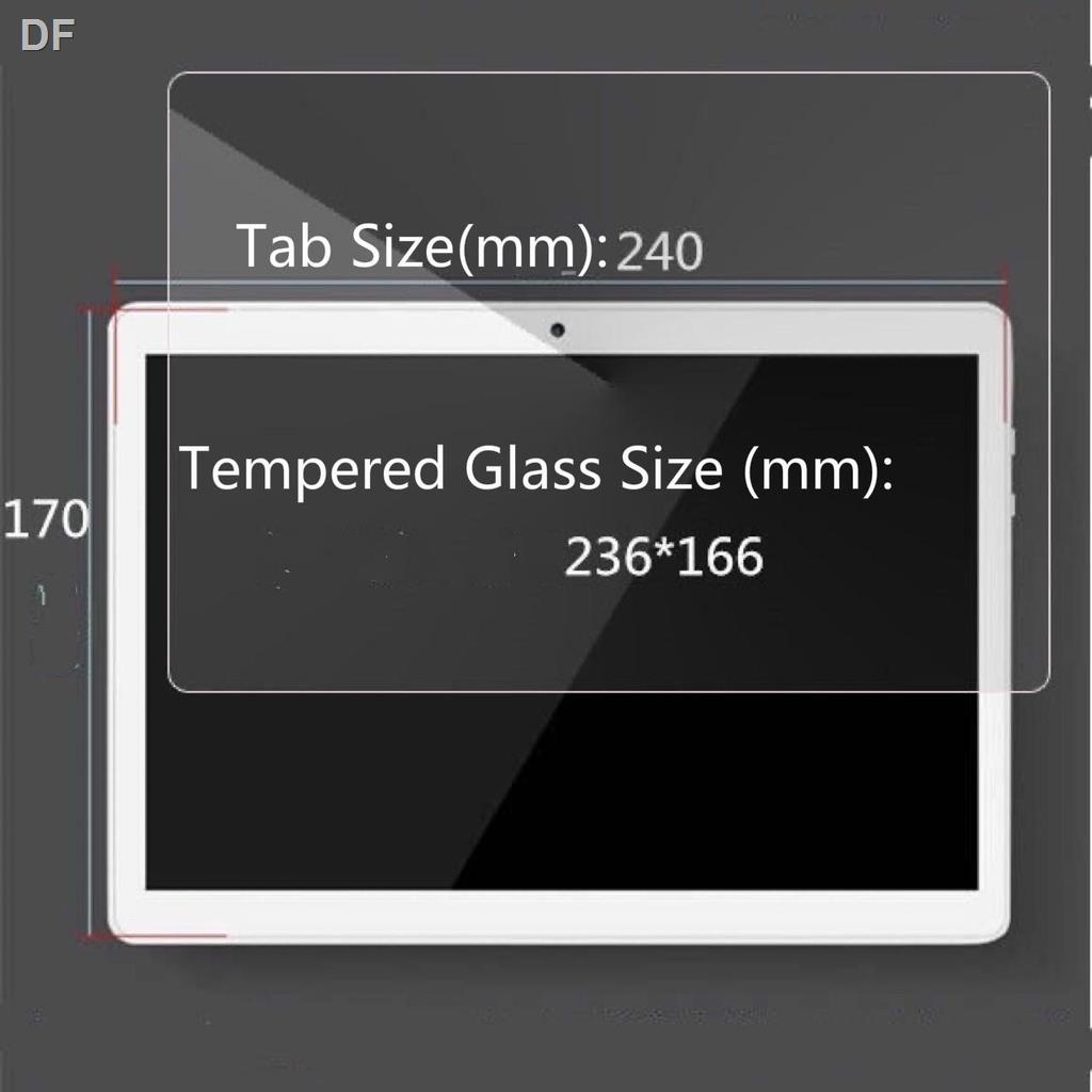 ✨Kính Cường Lực 10.1 '' 10.1 10 inch 9H 2.5D Bảo Vệ Màn Hình Cho Máy Tính Bảng Viino