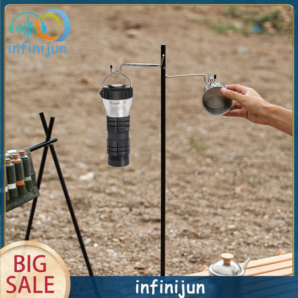 Đèn Cắm Trại 2600mAh Chống Thấm Nước 200LM Kèm Đế Chụp Đèn