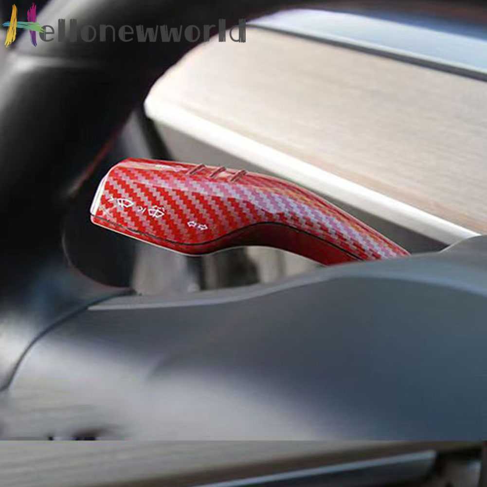 Set 2 Vỏ Bọc Cần Gạt Số Cho Tesla Model 3 / Y