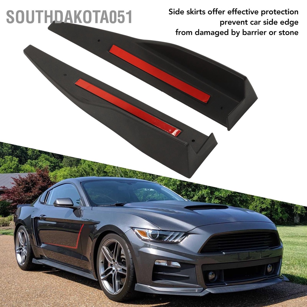 Southdakota051 2 Chiếc Bên Váy Xẻ Tà Trái Cánh Phải Bảng Thân Bộ Thay Thế Cho Ford Mustang Roush 2015 ‑ 2019