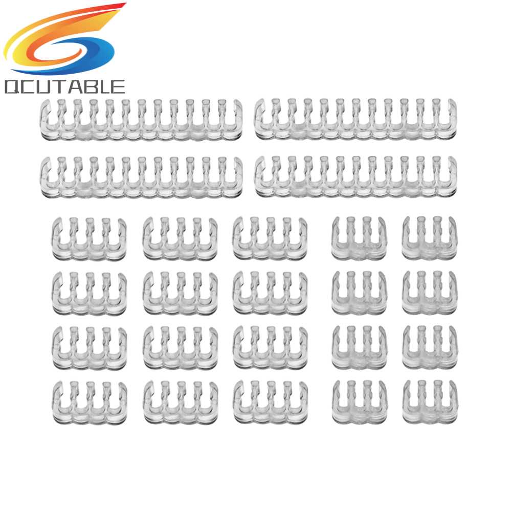 Bộ 24 Lược Sắp Xếp Dây Cáp 24Pin 8Pin 6Pin Cho Máy Tính 3.0-3.6mm