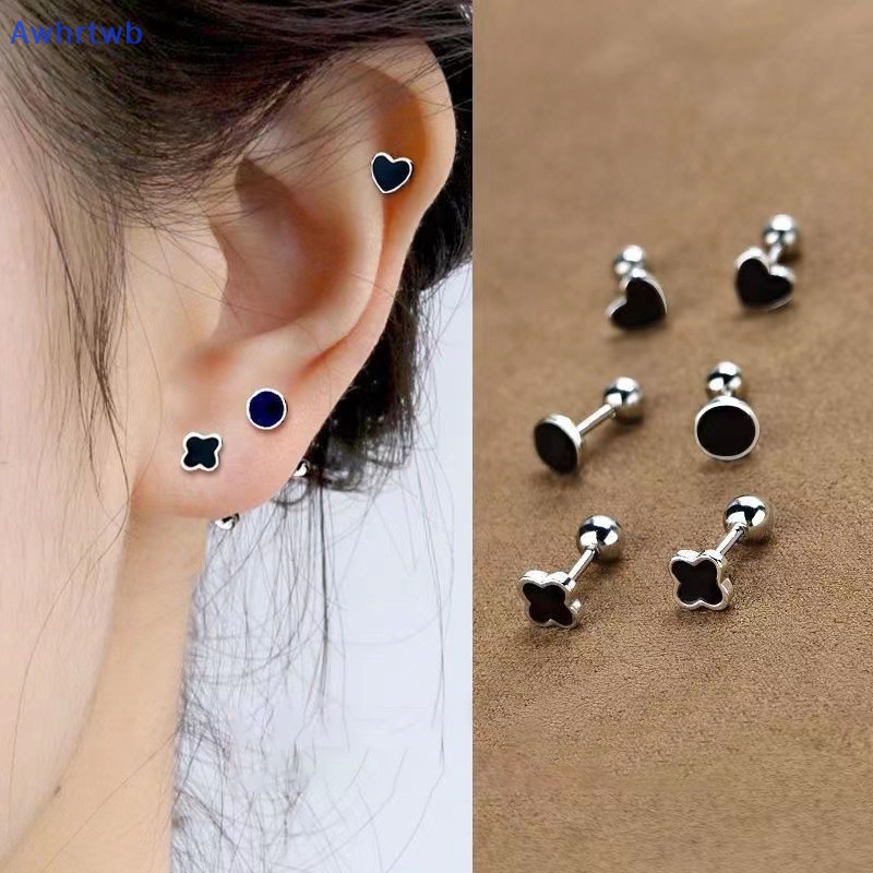 1 Đôi Khuyên Tai Dạng Xoắn Ốc Đơn Giản Thời Trang Cho Nữ Mới