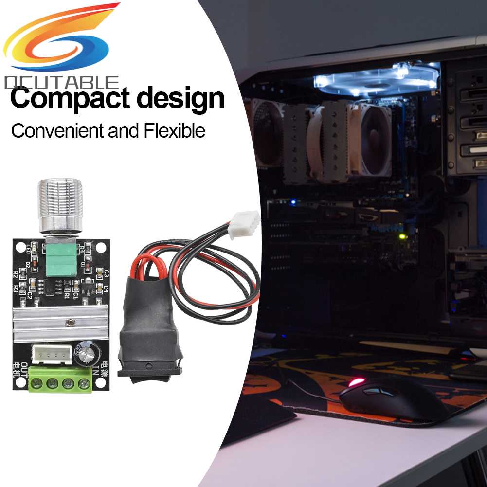 Công Tắc Điều Khiển Tốc Độ Động Cơ DC 6V 12V 24V 28V DC 3A