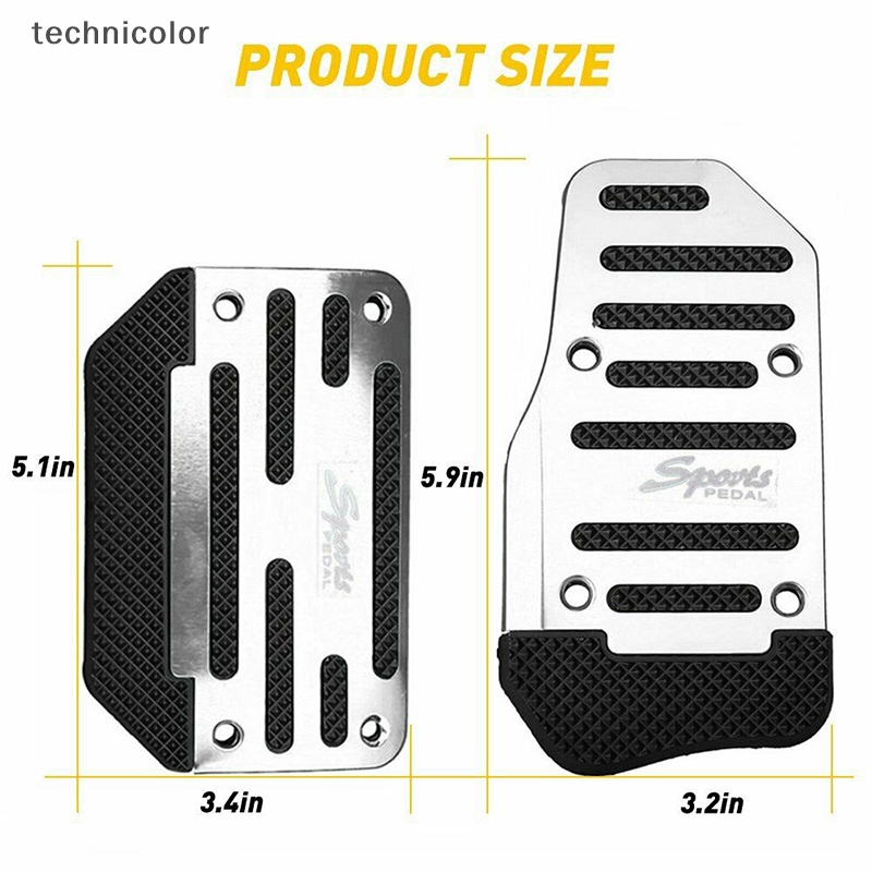 Vỏ Bọc Bàn Đạp Phanh Ga Tự Động Chống Trượt Nhiều Màu Sắc Kỹ Thuật TYG