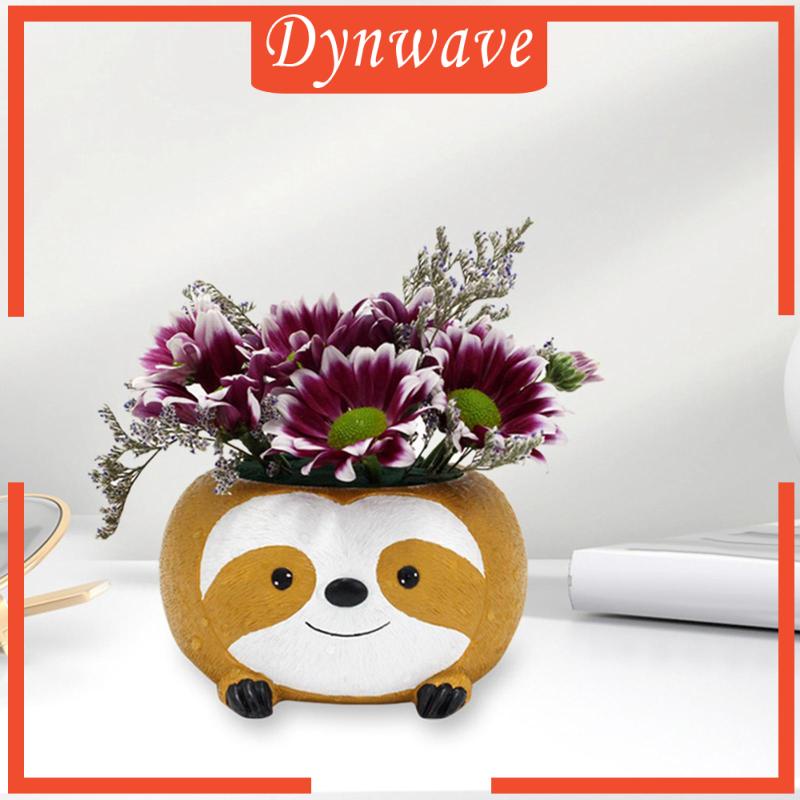 Chậu Cây Bằng Resin Họa Tiết Hoạt Hình Dễ Thương Bắt Mắt