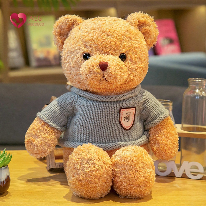 Búp Bê Gấu Bông Dễ Thương Ôm Gấu Lớn Tặng Gấu Sang Trọng Đồ Chơi Quà Tặng Sinh Nhật Kèm Quà Tặng Trẻ Em Búp Bê Búp Bê