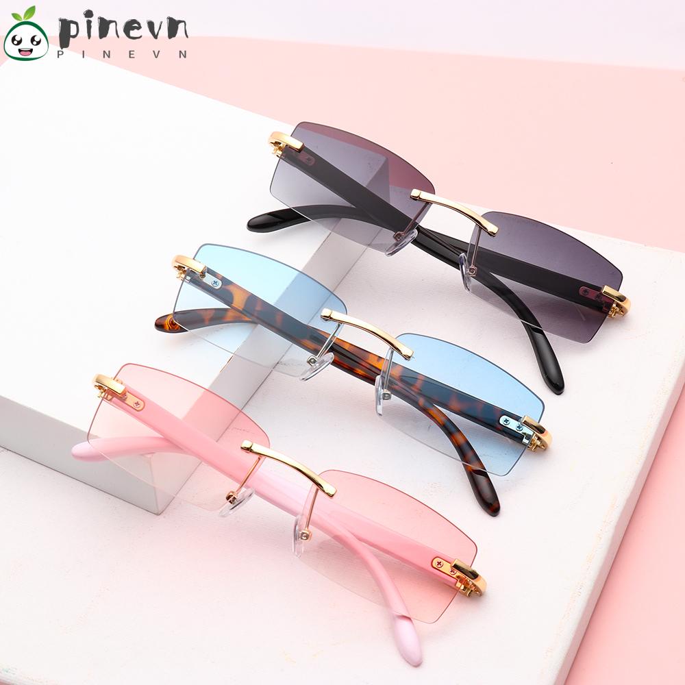 Kính Mát Không Gọng Chống Tia UV400 Thời Trang