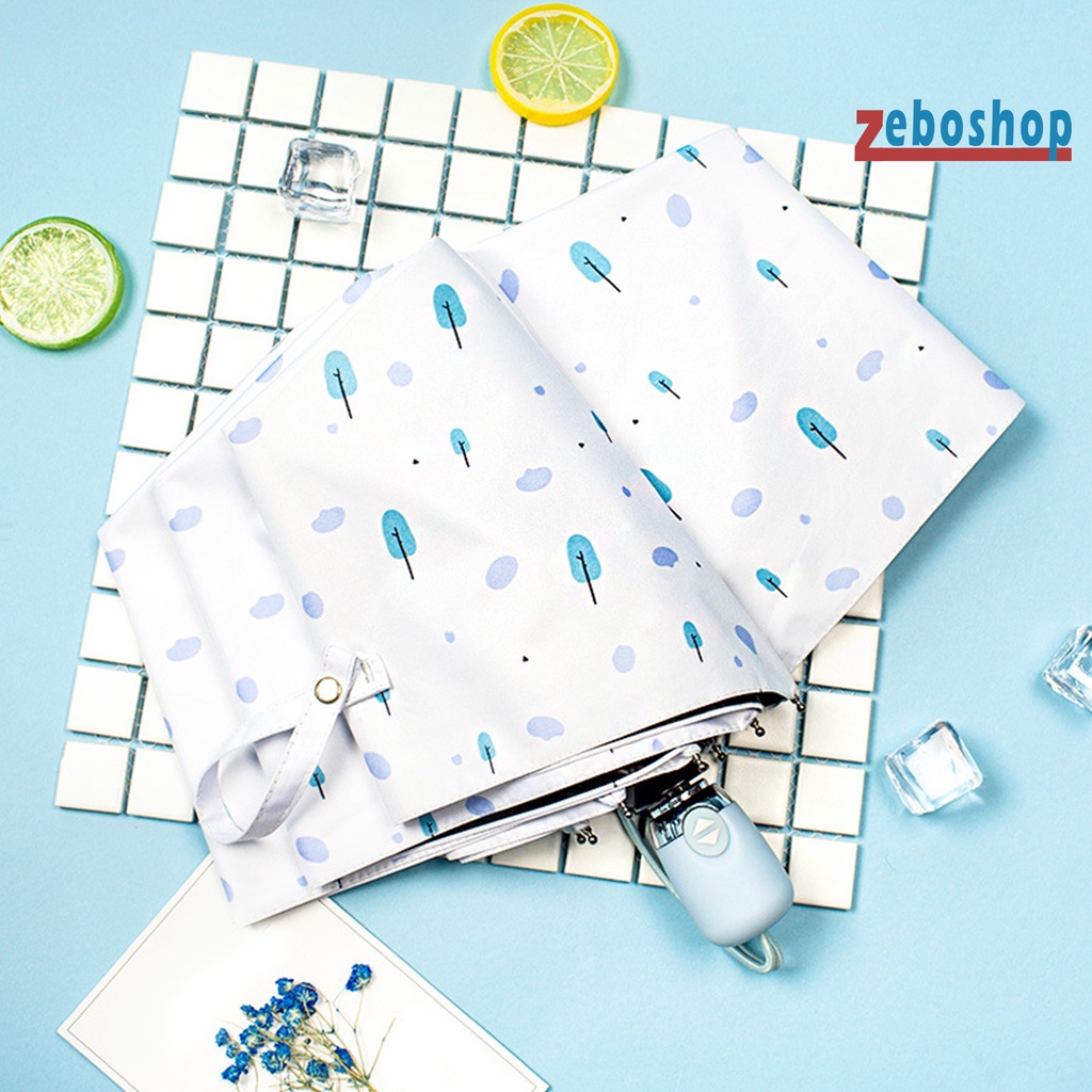 Dù Gấp Tự Động Chống Tia UV / Mưa / Gió Bằng Chất Liệu Vinyl