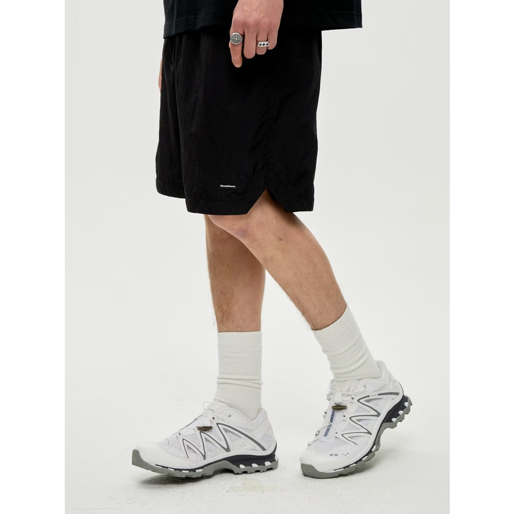 Hàng Mới Về Quần Short Dây Kim Loại Đơn Giản Thời Trang Đường Phố Mới 2023 Cho Nam