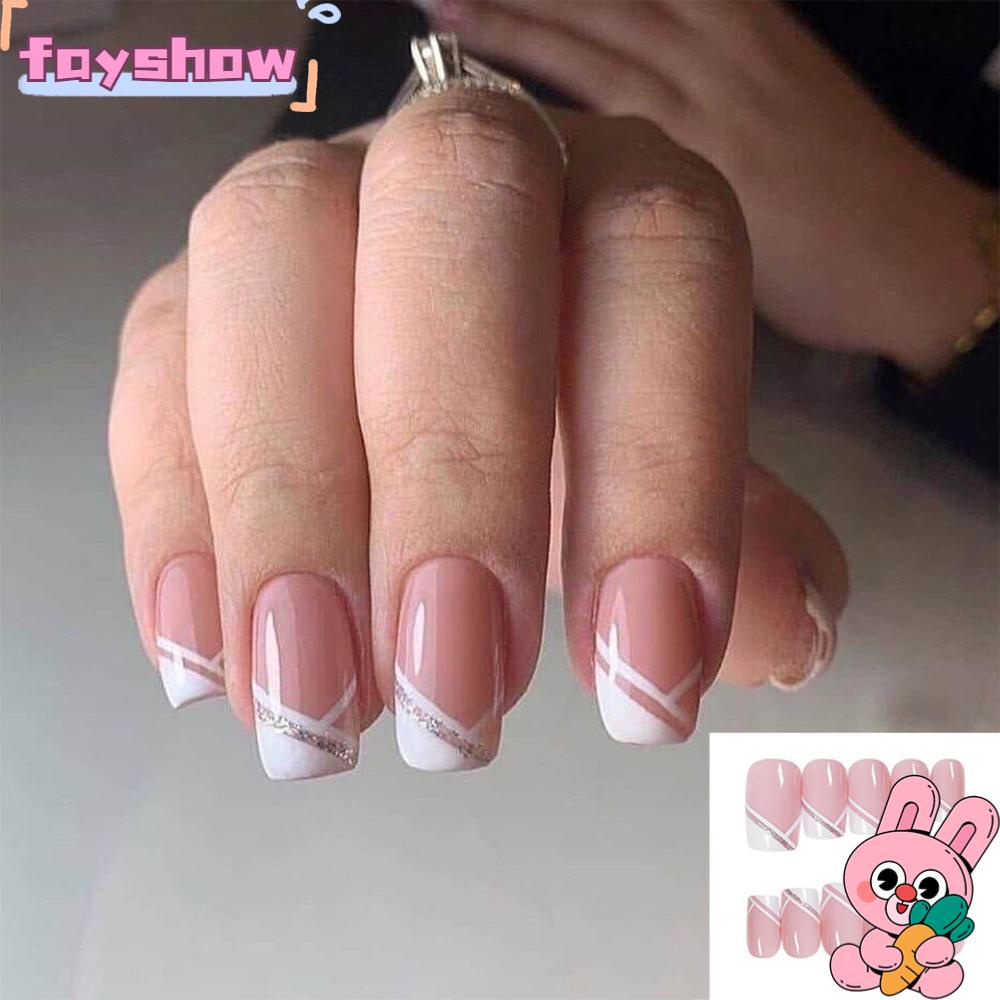 Hộp 24 Móng Tay Giả Có Thể Tháo Rời Tiện Dụng