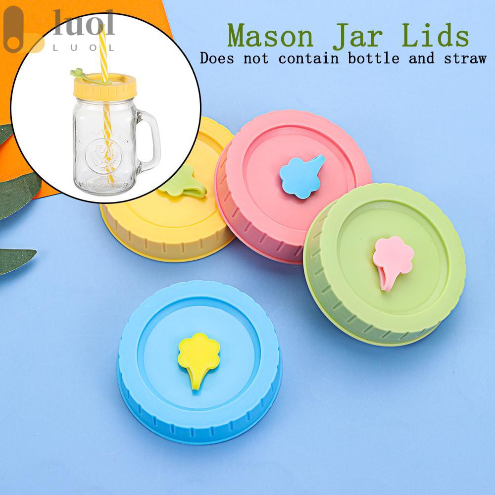 Set 1 / 4 Nắp Đậy Hũ Đựng Thực Phẩm Chống Rò Rỉ Tiện Dụng