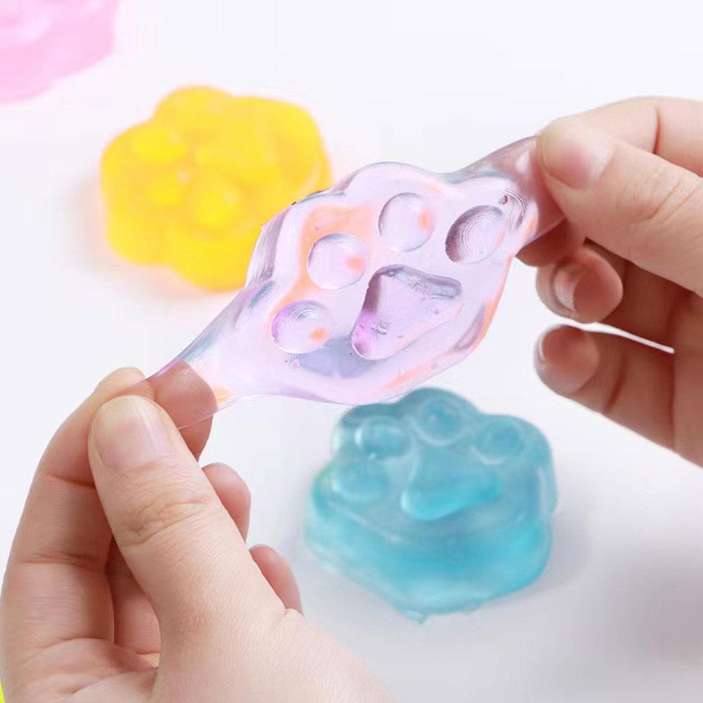 Đồ Chơi Khối Lập Phương Mini Trong Suốt Giảm Căng Thẳng Cho Mèo