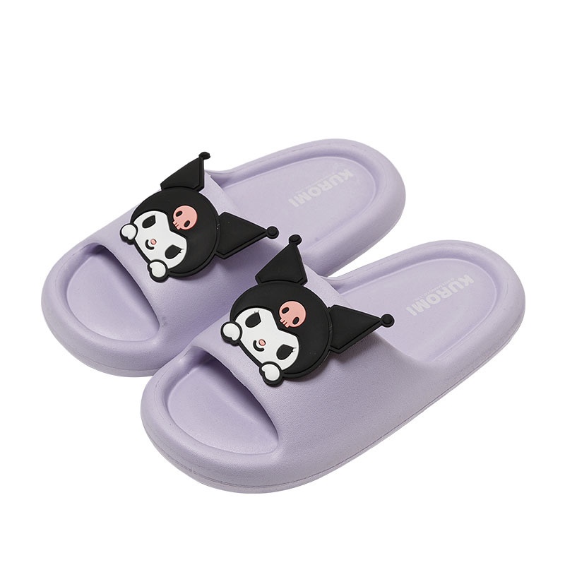 SANRIO Kulomi Dép Chống Trượt Thời Trang Mùa Hè Cho Gia Đình
