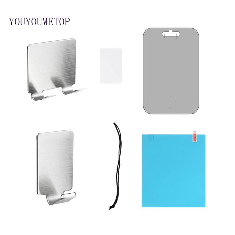 Youyo Gương Cạo Râu Acrylic Không Sương Mù Phòng Tắm Không Sương Mù Gương Trang Điểm Cho Nam Tra