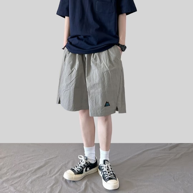 Quần Short Thể Thao Xếp Ly Phong Cách Nhật Bản Chống Thấm Nước Thời Trang Mùa Hè Cho Nam