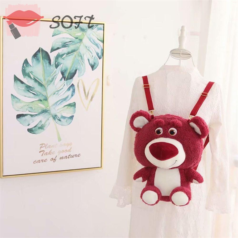 Túi Đeo Chéo Hình Thú Nhồi Bông Dễ Thương Cho Bé