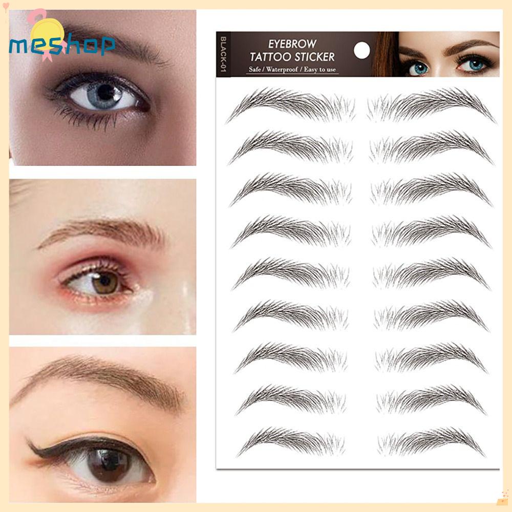 Miếng Dán Xăm Lông Mày Màu Sắc Thời Trang