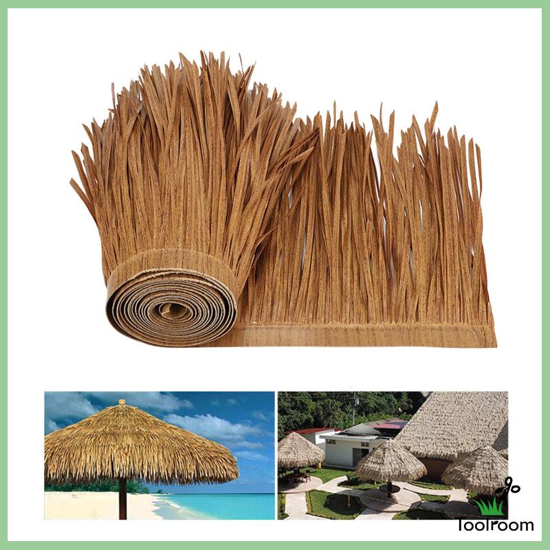 Tấm Rơm Nhân Tạo Gắn Mái Nhà Bền Bỉ Cho Sân Vườn