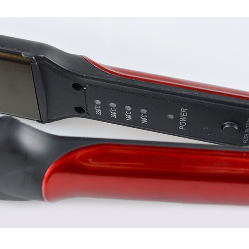 Máy Uốn Tóc Có Màn Hình Hiển Thị Nhiệt Độ Khô Và Ướt Tiện Dụng