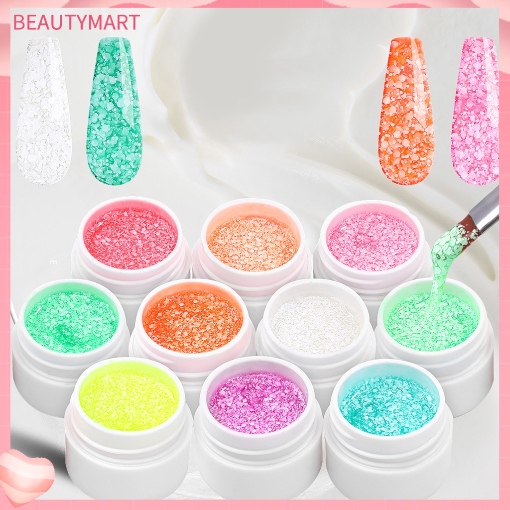 Sơn Móng Tay 5ml Màu Sắc Lấp Lánh Không Gây Kích Ứng Nhanh Khô Dễ Sử Dụng