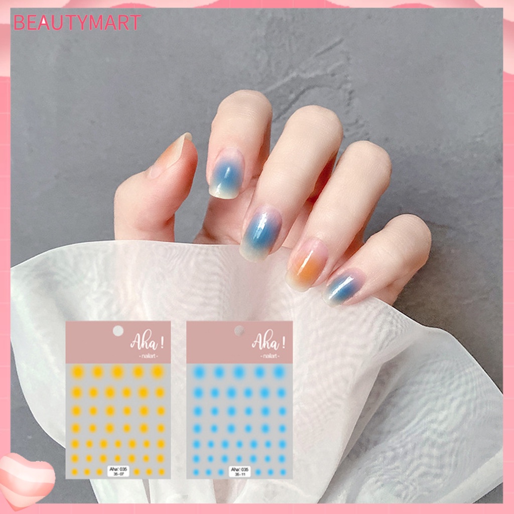 Miếng Dán Móng Tay Tự Dính Không Phai Màu Sắc Sống Động Dễ Sử Dụng