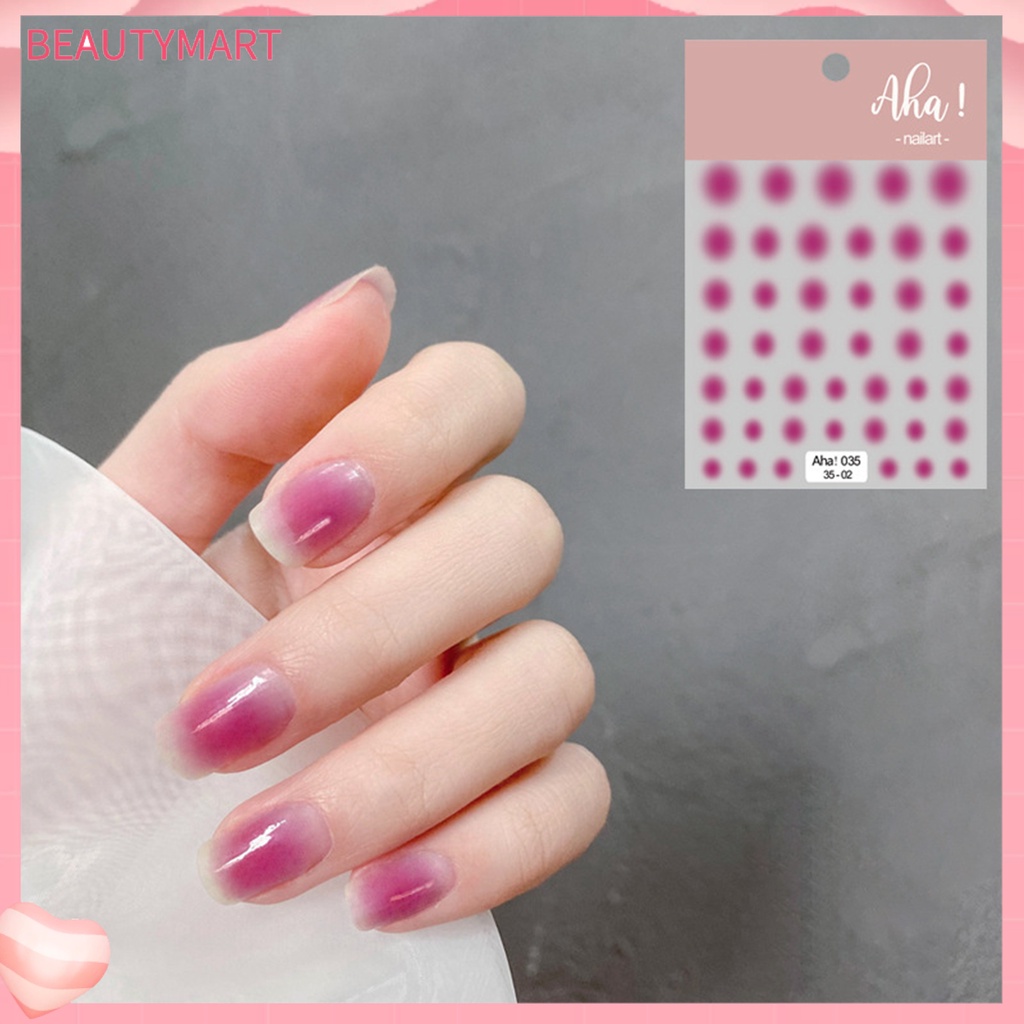 Miếng Dán Móng Tay Tự Dính Không Phai Màu Sắc Sống Động Dễ Sử Dụng